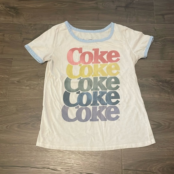 Vintage Style Coke Coca Cola Graphic Tee, Size Medium - Picture 2 of 6